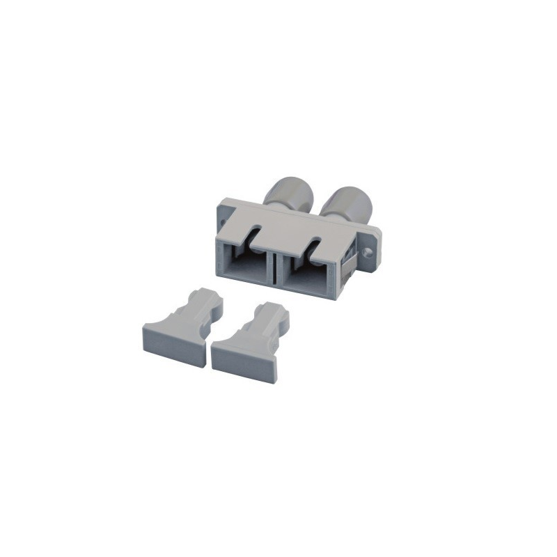 Multimode Kupplung SC-ST Duplex - grau