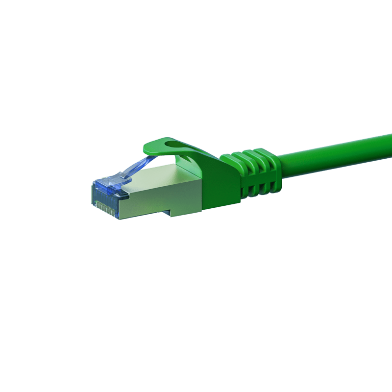 CAT6a Kabel LSOH S-FTP - 7,50 Meter - grün