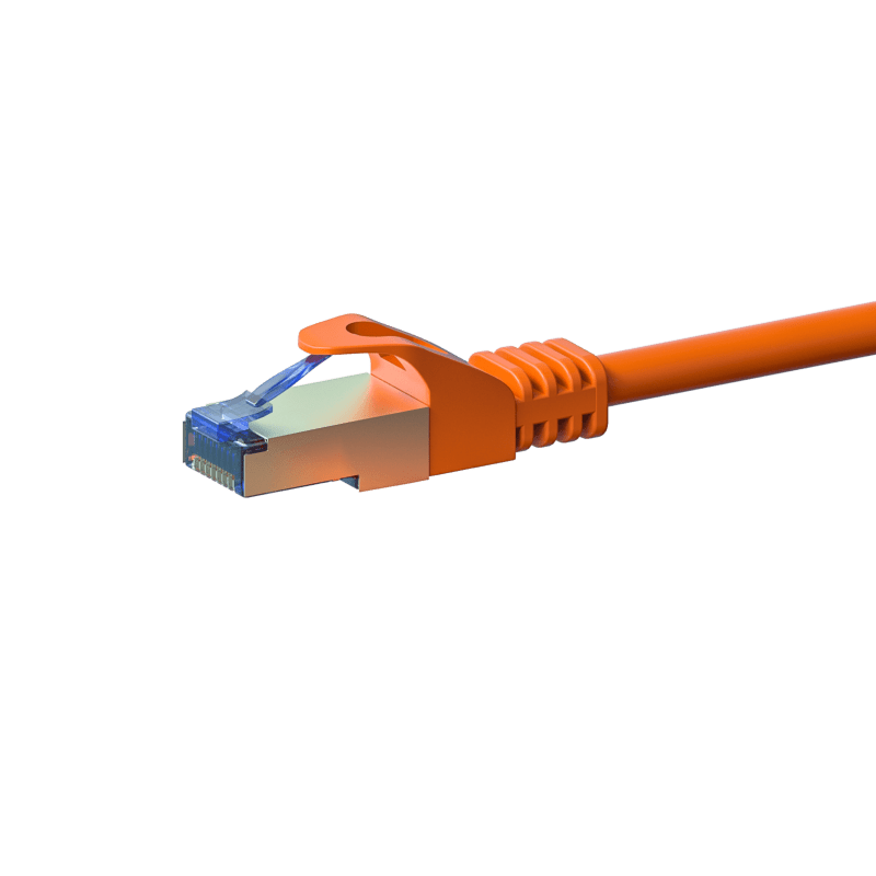 CAT6a Kabel LSOH S-FTP - 0,50 Meter - orange