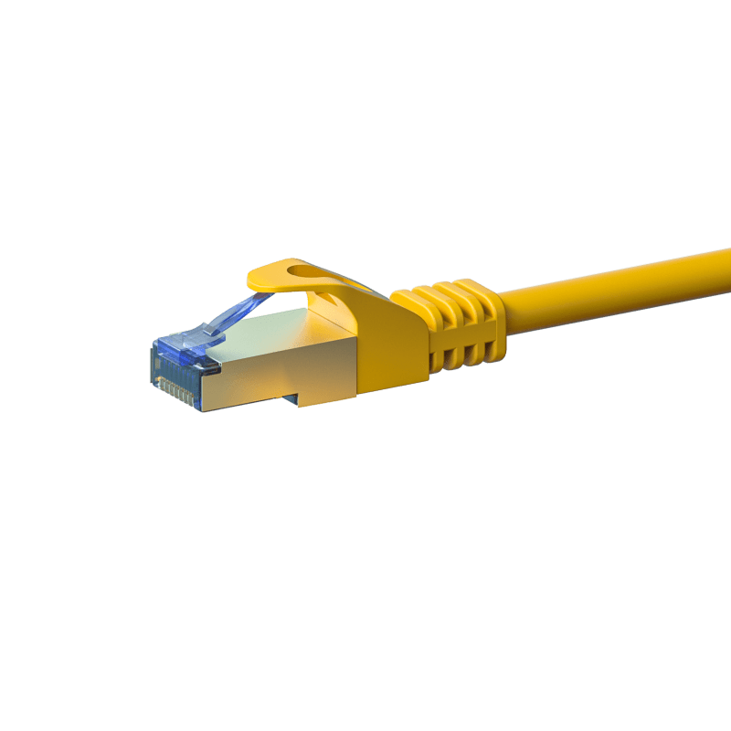 CAT6a Kabel LSOH S-FTP - 7,50 Meter - gelb