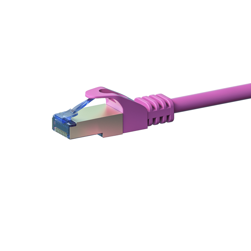 CAT6a Kabel LSOH S-FTP - 7,50 Meter - rosa