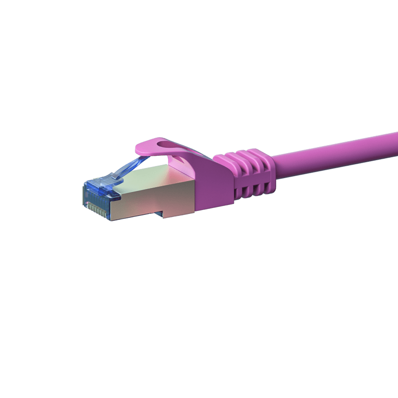 CAT 6a Kabel LSOH - S/FTP - 15 Meter - Rosa