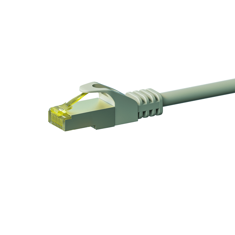 Cat7 Kabel S/FTP/PIMF - 7,5 Meter - grau
