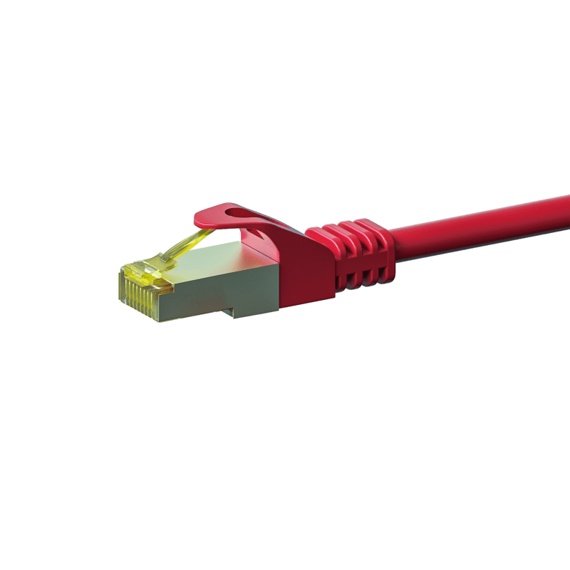 Cat7 Kabel S/FTP/PIMF - 1,5 Meter - rot