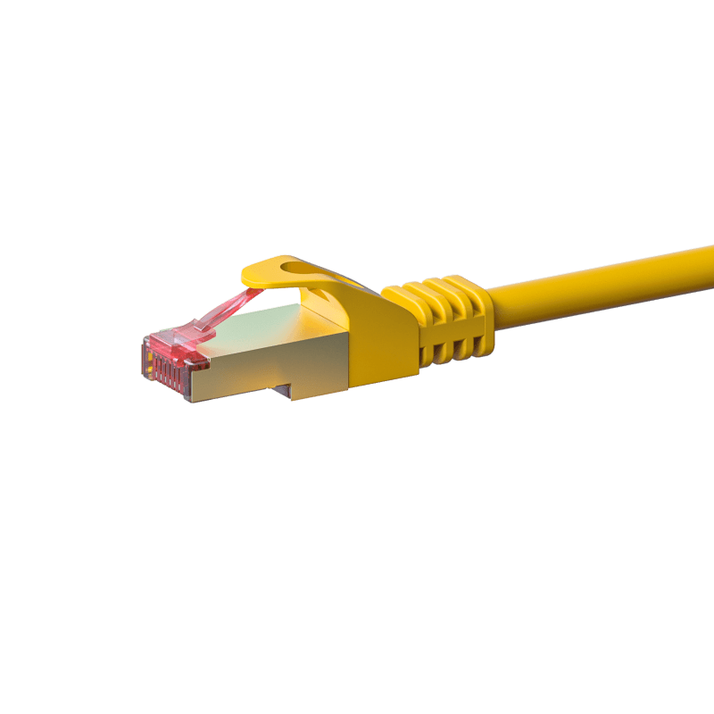 CAT6 Kabel LSOH S-FTP - 0,25 Meter - gelb