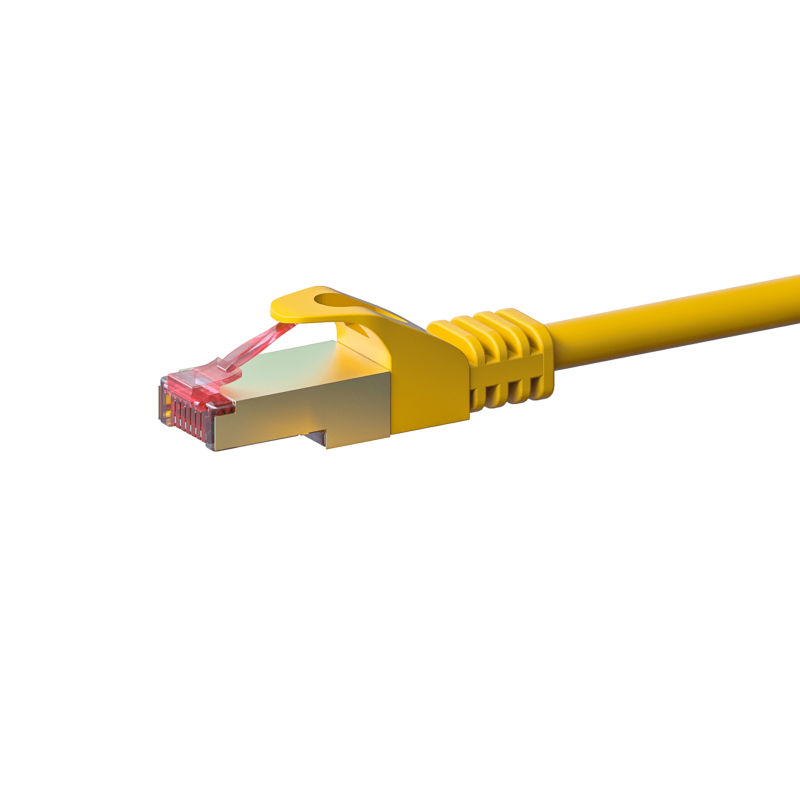 CAT6 Kabel LSOH S-FTP - 0,50 Meter - gelb