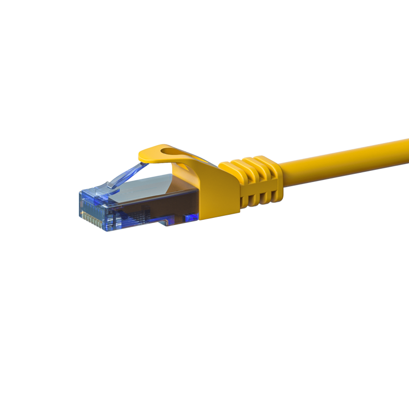 UTP CAT6a 50m gelb - 100% Kupfer