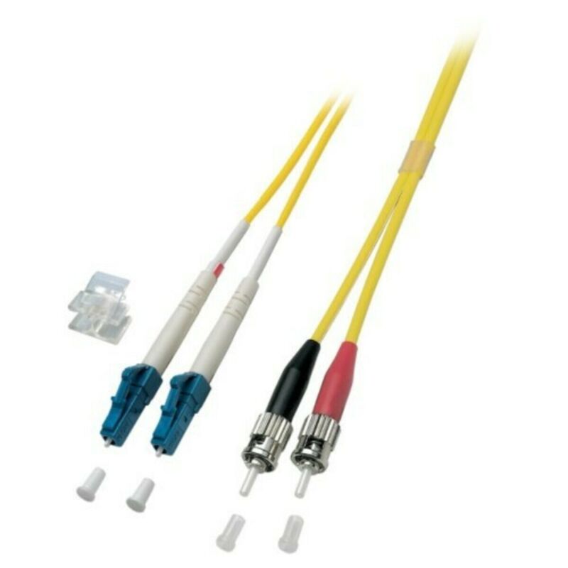 Glasfaserkabel LC-ST OS2 Duplex - 1 Meter