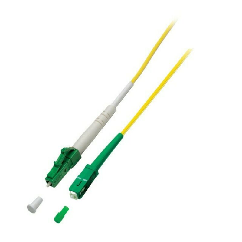 OS2 Glasfaserkabel LC/APC-SC/APC Simplex - 15 Meter