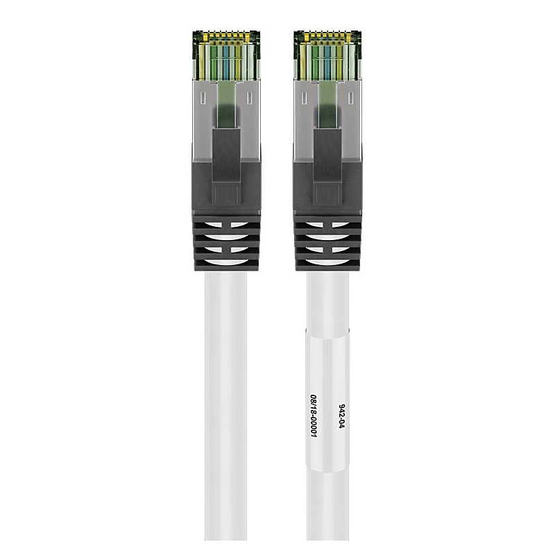 Cat8 Kabel S/FTP/PIMF - 3 Meter - weiß