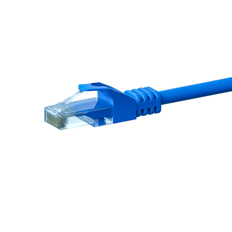 CAT6 Kabel U/UTP - 5 Meter - blau - CCA