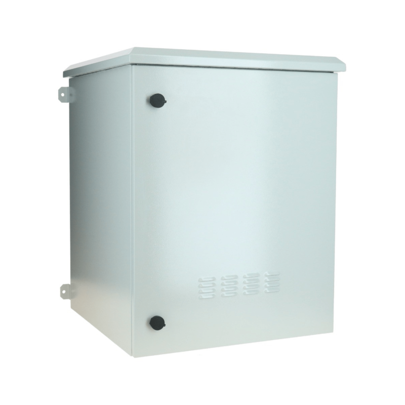 15 HE 19” Outdoor Serverschrank zur Wandmontage IP55 - 600 x 600 x 770mm