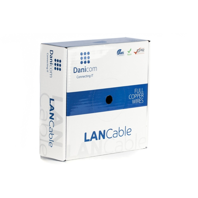 DANICOM CAT6 Kabel FTP 50 Meter – LSZH (Dca)