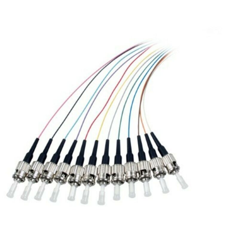 Set OM3 Glasfaser Pigtail ST - multicolor