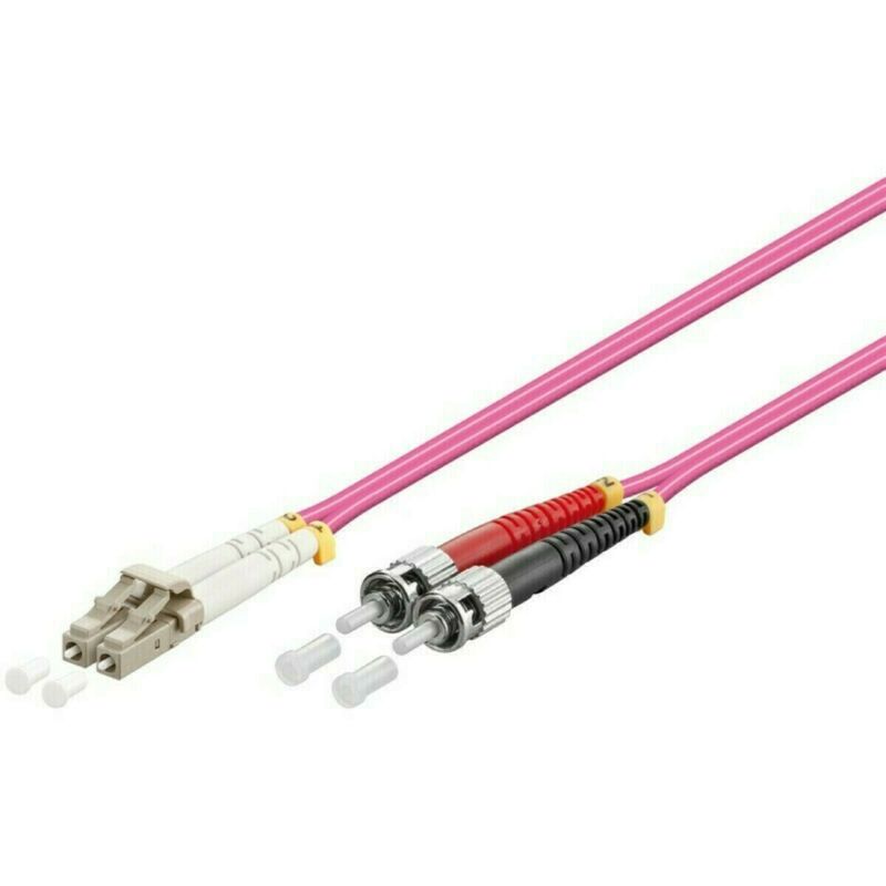 Glasfaserkabel LC-ST OM4 Duplex - 20 Meter