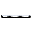 Frontplatte SC/LC/E2000 24-Port Simplex/Duplex, geeignet für universelle Glasfaserablage