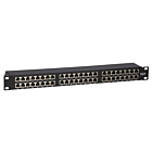 19 Zoll Netzwerk Patchfeld CAT 6, FTP 48-fach