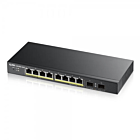 Zyxel Managed PoE+ Switch GS1900 - 8 Ports