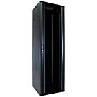 42 HE 19 Zoll Netzwerkschrank mit Glastür 600 x 600 x 2000 mm (BxTxH)