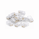 DANICOM UTP RJ45 CAT6 Netzwerkstecker - für flexible Kabel - 10 Stück