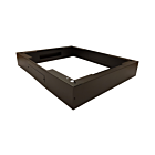 Fußleiste für 19 Zoll Netzwerkschränke - 800 x 1200 x 150 mm (BxTxH)
