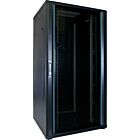 32 HE 19 Zoll Netzwerkschrank mit Glastur 800 x 800 x 1600 mm (BxTxH)