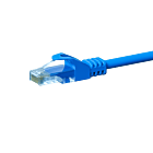 CAT5e Kabel U/UTP - 0,50 Meter - blau - CCA