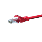 CAT5e Kabel U/UTP - 0,50 Meter - rot - CCA