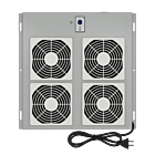Belüftungseinheit mit 4 Ventilatoren und Thermostat für Outdoor Netzwerkschränken