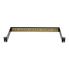 1HE DIN Hutschiene für 19" Schränke
