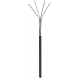 Outdoorkabel CAT6 SF/UTP - Starrleiter CCA - 305 Meter