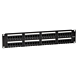 19 Zoll Netzwerk Patchfeld CAT 5e, UTP 48-fach