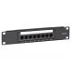 10 Zoll Patchfeld 8 Ports CAT 5e UTP