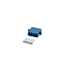 Singlemode Kupplung 4-fach LC-LC Quad - blau
