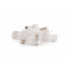 CAT5e Konnektor RJ45 – ungeschirmt – für Starrleiter und flexible Kabel - 10 Stück