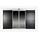 Datacenter-Schiebetüren, halbautomatische Bedienung 48HE