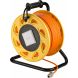 CAT 7 S/FTP Kabeltrommel mit CAT 6a Keystone Konnektor - RJ45 - 90 Meter