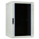 22 HE Netzwerkschrank, Wandschrank mit Glastür 600 x 600 x 1100 mm (BxTxH) weiß