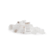 DANICOM UTP RJ45 CAT6 Pass Through Netzwerkstecker - für flexible Kabel 10 Stück