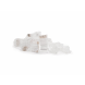 DANICOM UTP RJ45 CAT6a Netzwerkstecker - für Starrleiter - 10 Stück