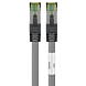 Cat8 Kabel S/FTP/PIMF - 0,25 Meter - grau