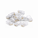 DANICOM UTP RJ45 CAT6a Netzwerkstecker - für flexible Kabel - 10 Stück