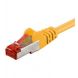 CAT6 Kabel LSOH S-FTP - 0,25 Meter - gelb
