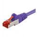 CAT6 Kabel LSOH S-FTP - 0,50 Meter - lila