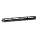 19 Zoll Patchfeld 24-fach UTP / CAT 5e