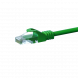 CAT5e Kabel U/UTP - 1 Meter - grün - 100% Kupfer