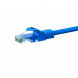 CAT5e Kabel U/UTP - 1,50 Meter - blau - 100% Kupfer