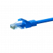 CAT5e Kabel U/UTP - 20 Meter - blau - 100% Kupfer
