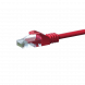 CAT5e Kabel U/UTP - 30 Meter - rot - 100% Kupfer