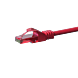 CAT6 Kabel U/UTP - 2 Meter - rot - 100% Kupfer